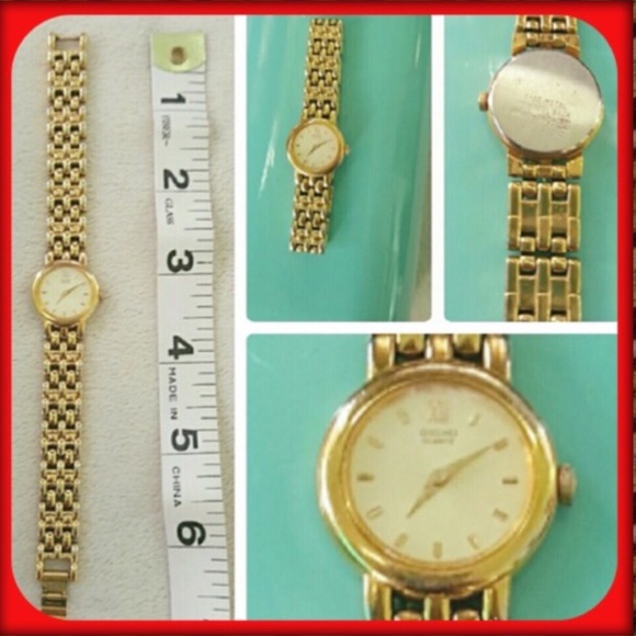 👑✅PRICE FIRM✅Vintage Seiko Stainless Steel Gold Watch - Picture 15 of 17
